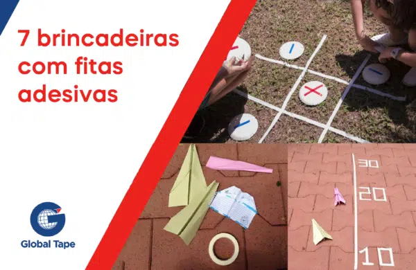 Conheça 7 brincadeiras pedagógicas com fitas adesivas